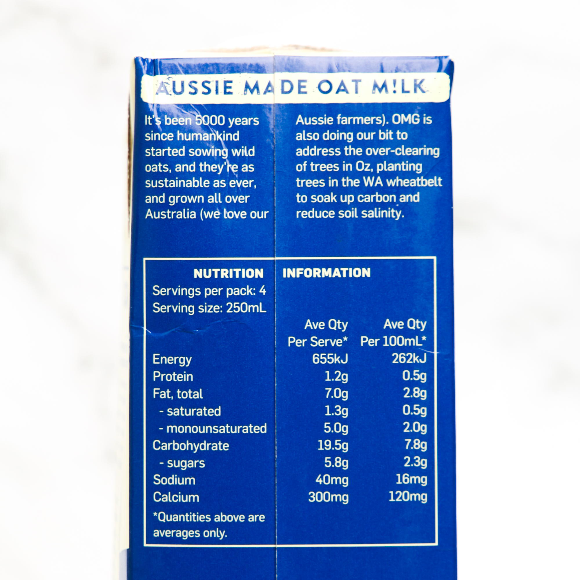 Barista Oat Milk - OMG